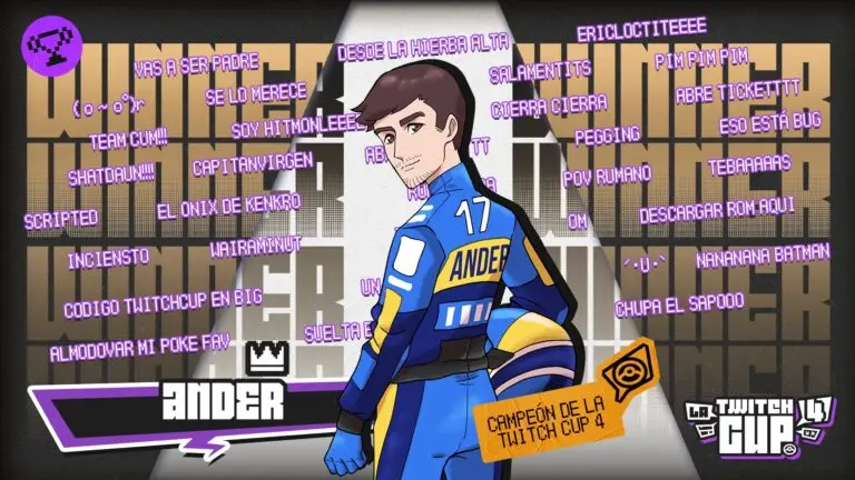 Twitch Cup 4: Ander se corona campeón ante Felipez en una final histórica
