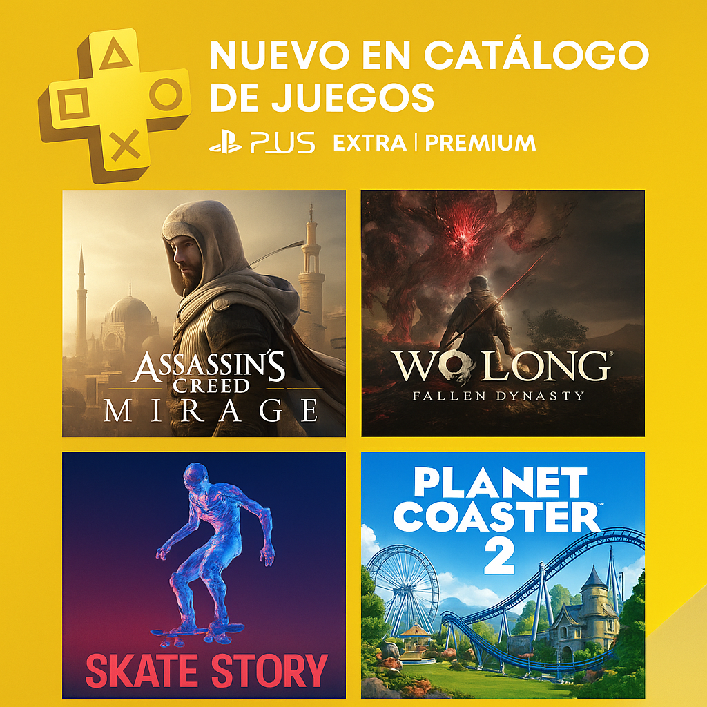 PS Plus Extra diciembre 2025: juegos del Catálogo y fecha