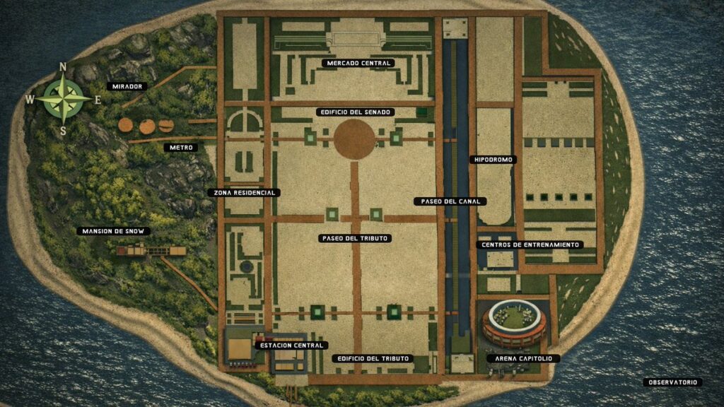 Mapa del Capitolio de La Cosecha 2026 – Fuente: La Cosecha / ZoneTV