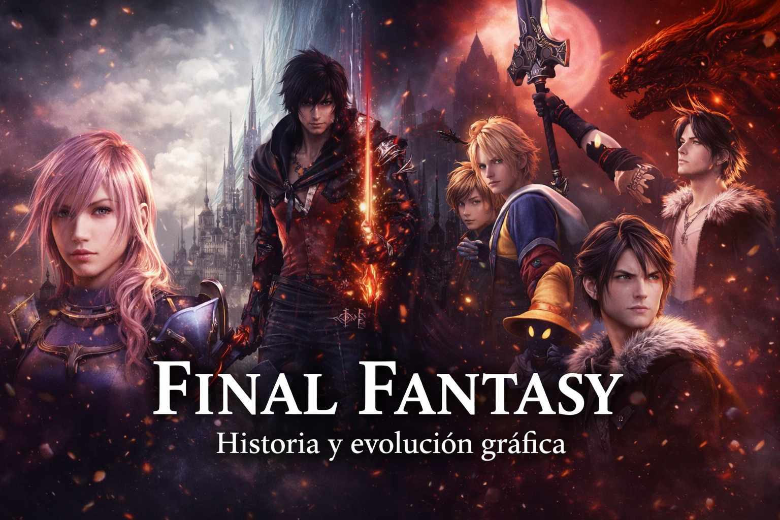 Final Fantasy, la historia y evolución gráfica de una saga legendaria
