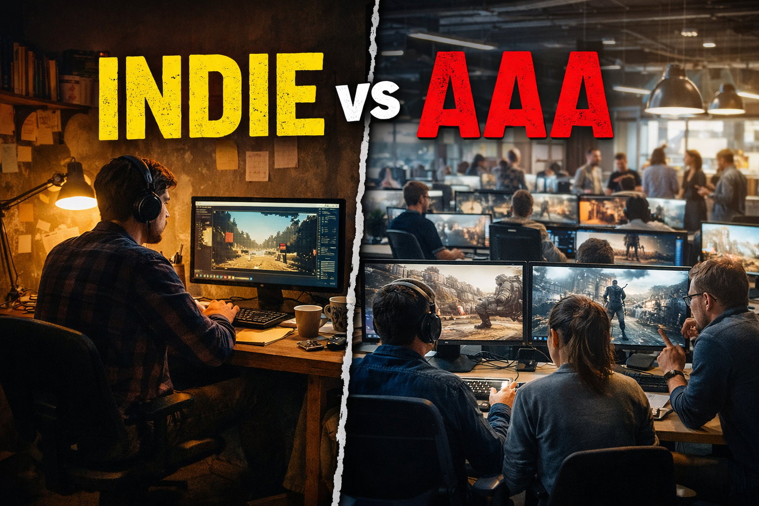 El auge del mercado indie: cómo los estudios independientes están redefiniendo la industria frente a los AAA