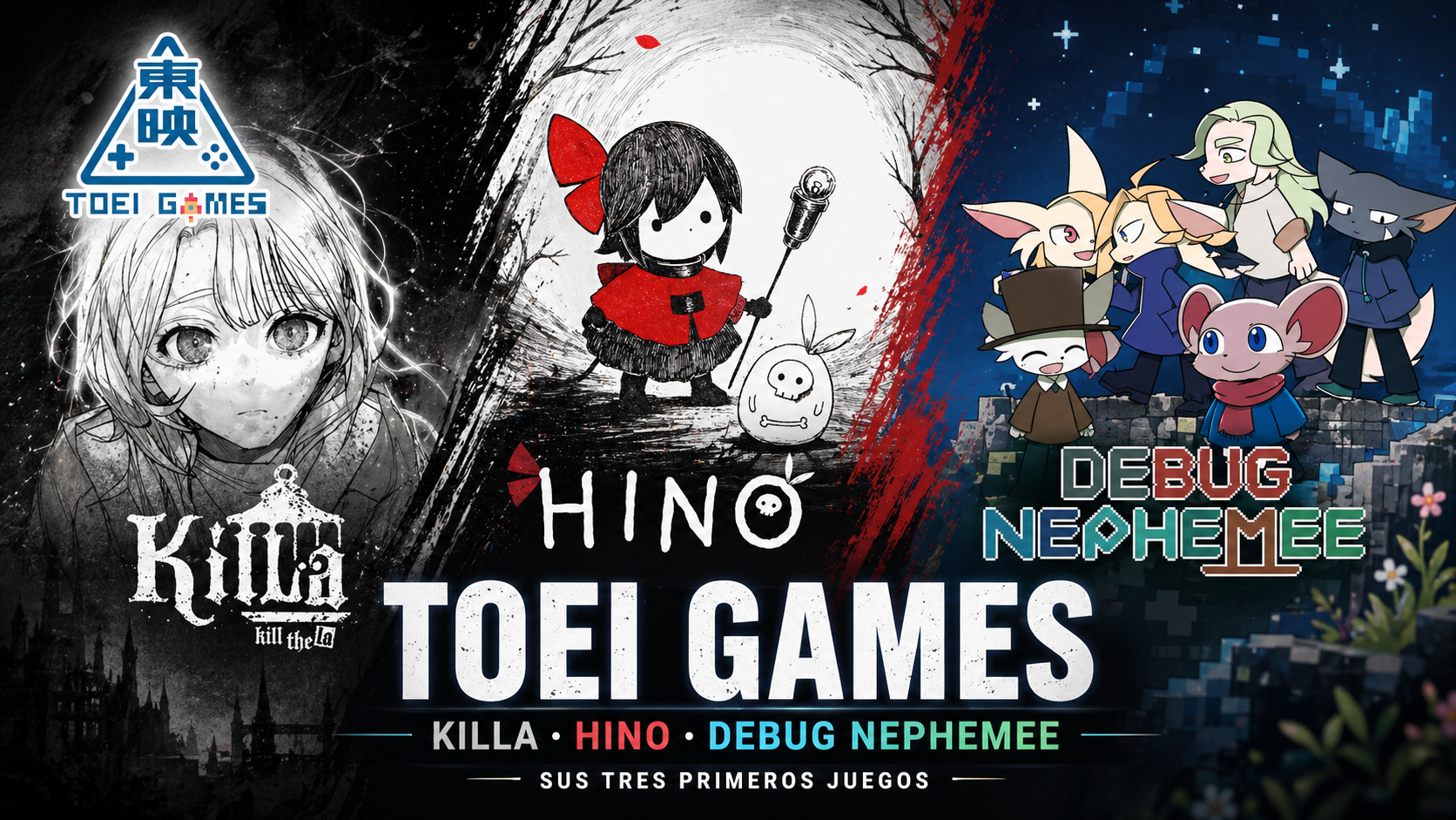 Toei Games presenta sus tres primeros juegos y apunta primero a PC