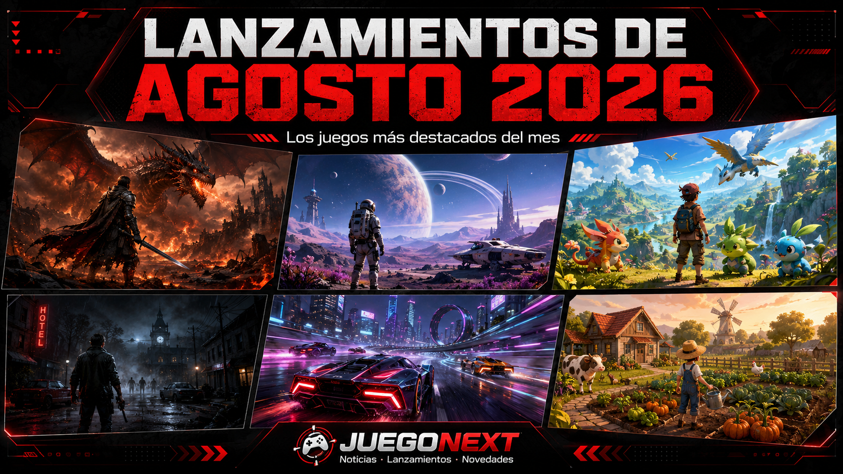 Lanzamientos de videojuegos de agosto de 2026