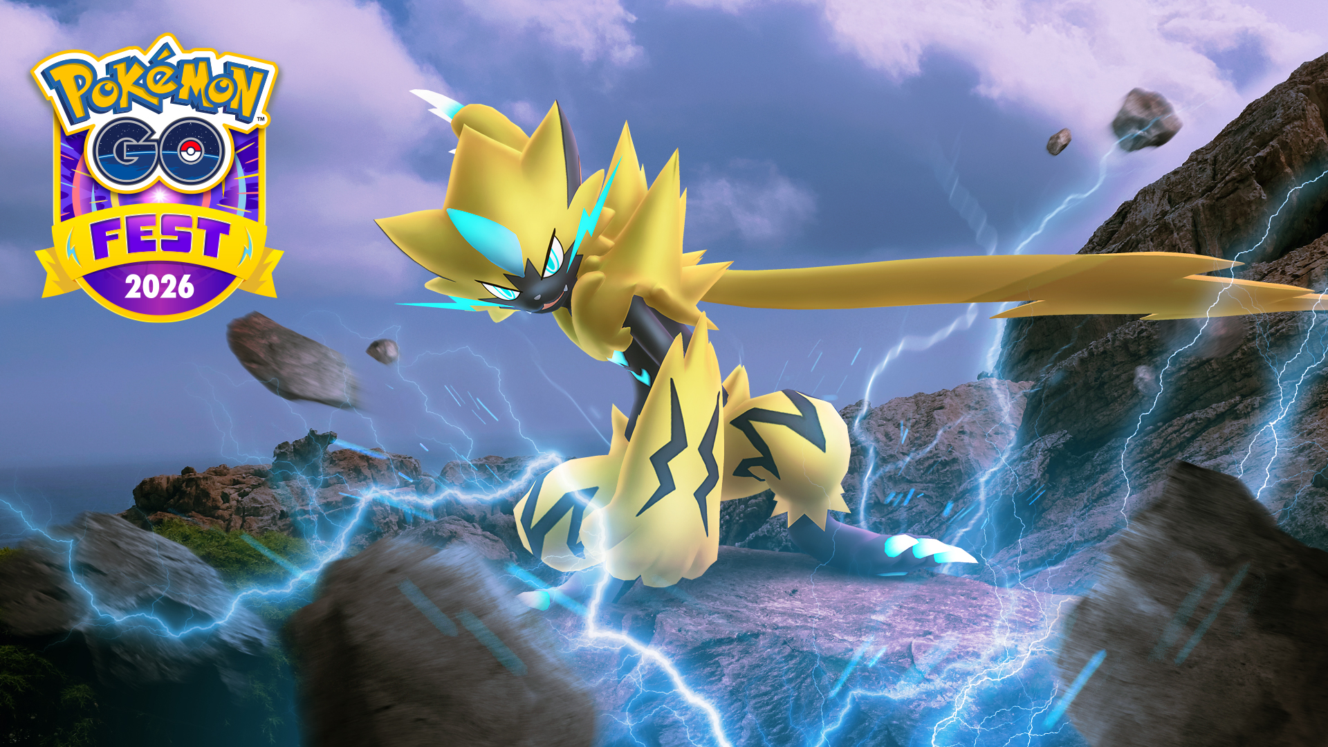 Pokémon GO Fest 2026 Global será gratis y traerá a Zeraora y Mega Mewtwo