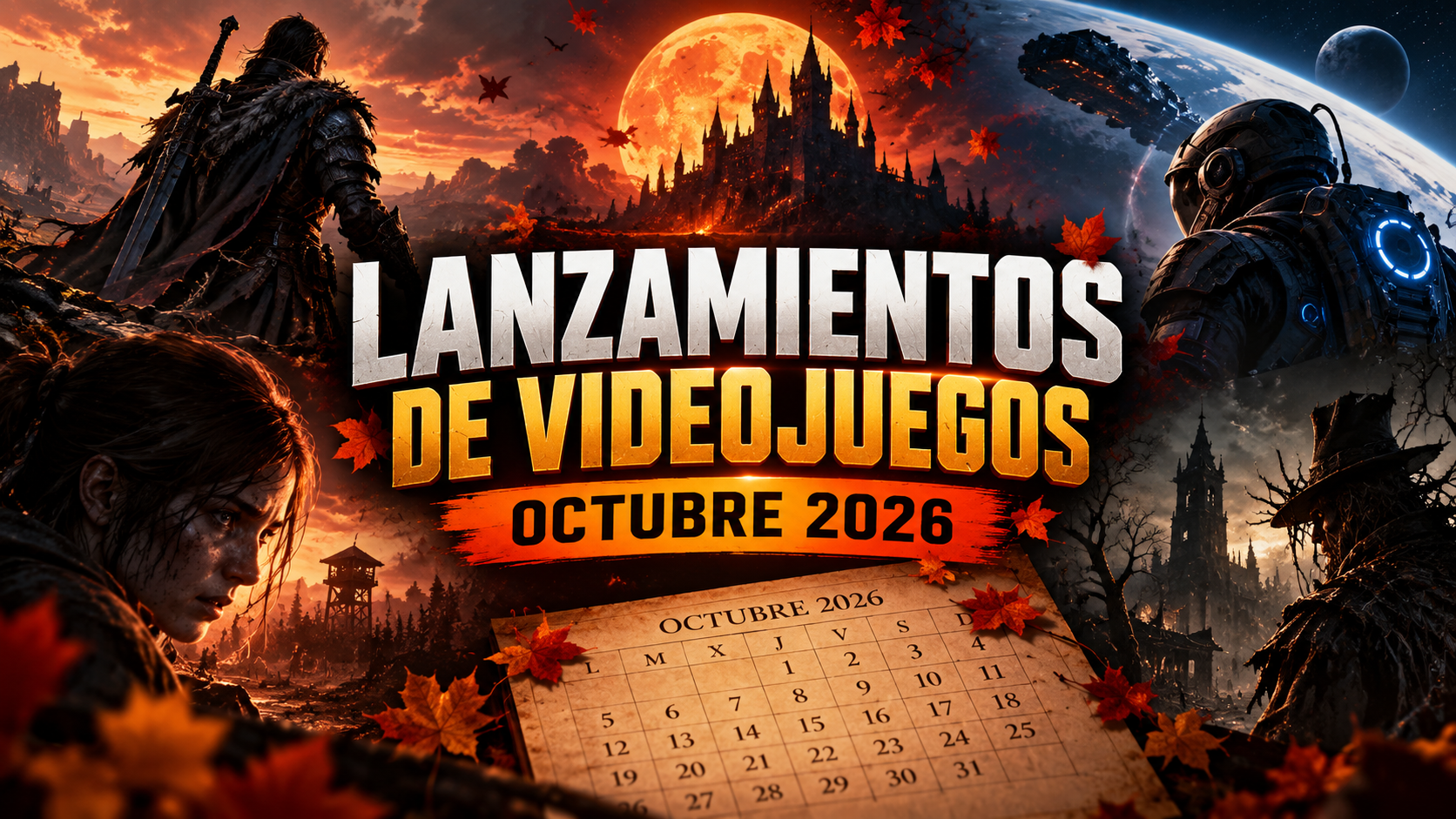 Lanzamientos de videojuegos de octubre de 2026