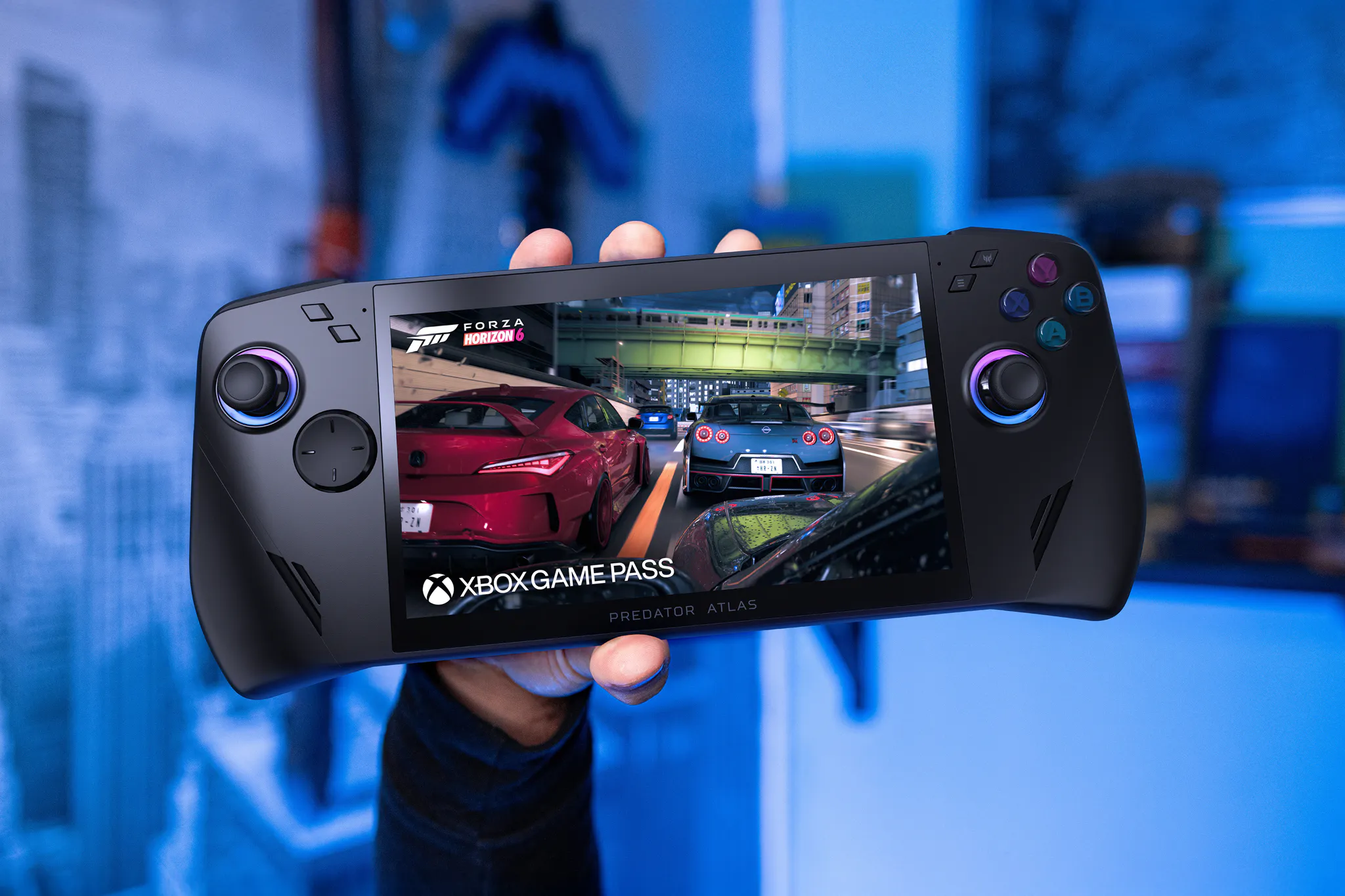 Acer Predator Atlas 7 durante una partida