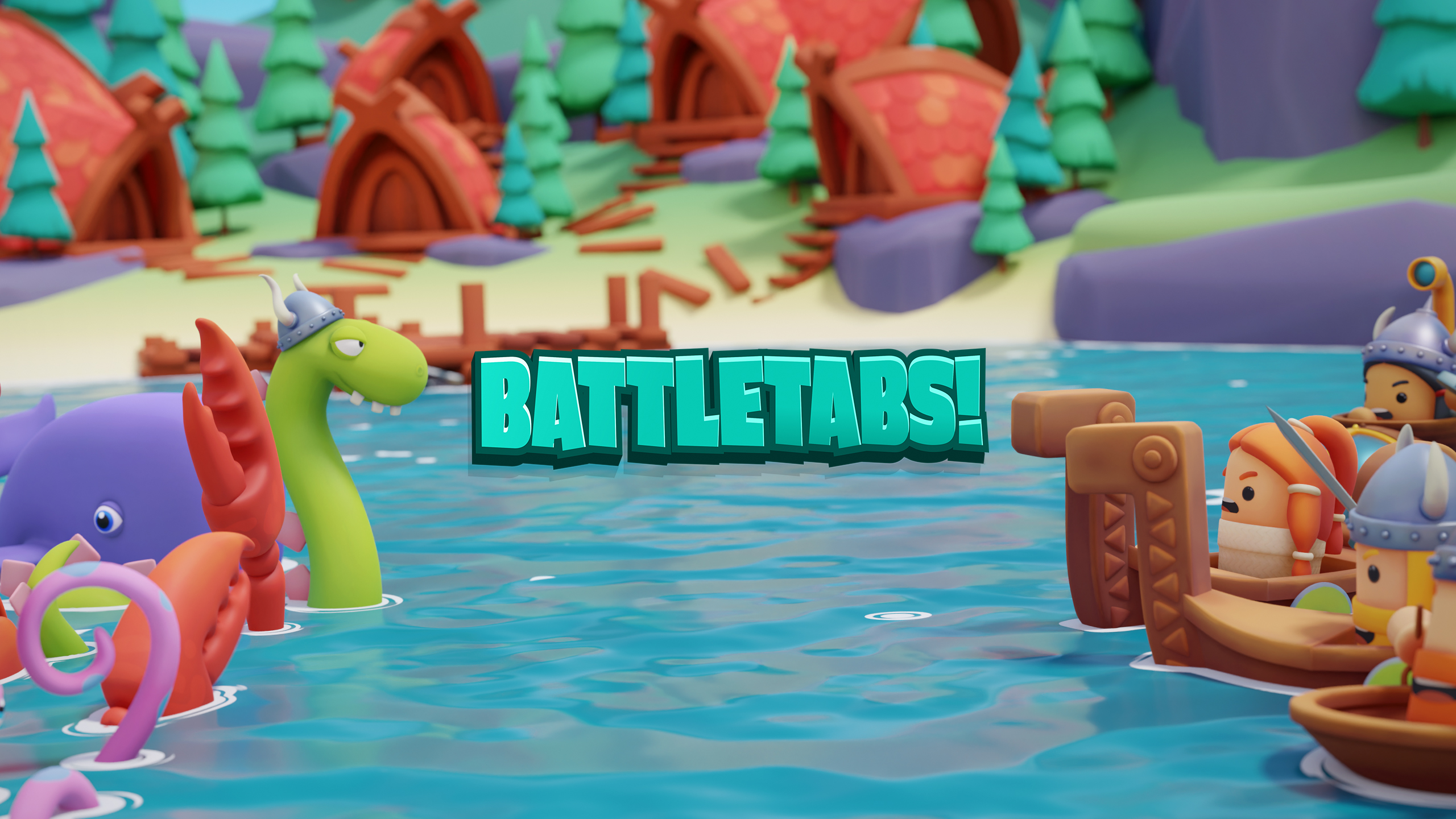 BattleTabs con barcos y criaturas en su banner oficial