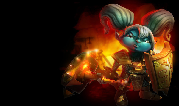 Poppy en League of Legends Classic durante el Acto 2 de la Temporada 3