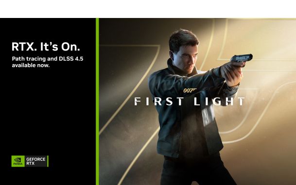007 First Light recibe path tracing y DLSS 4.5 Ray Reconstruction en PC