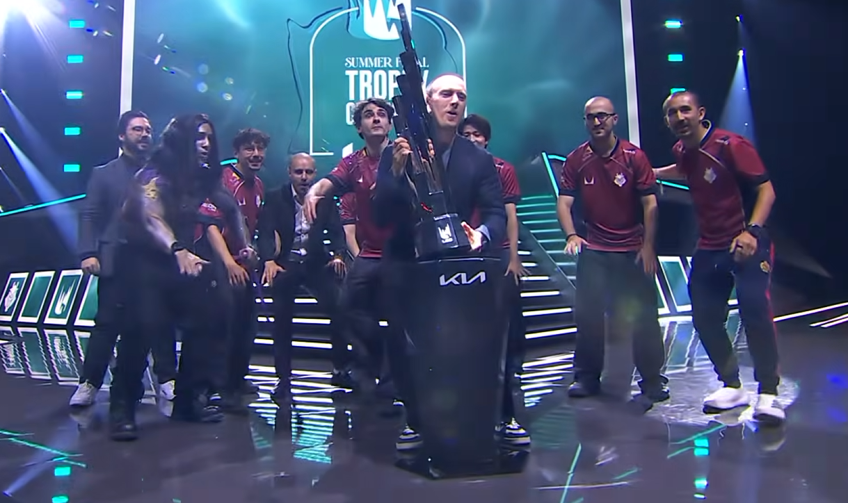G2 Esports celebra el título de la LEC Summer 2026 tras vencer a Movistar KOI