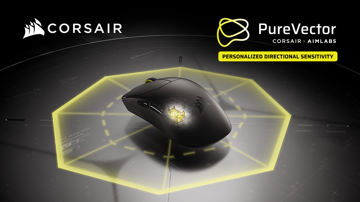 Corsair SABRE v3 PRO PureVector con tecnología PureVector
