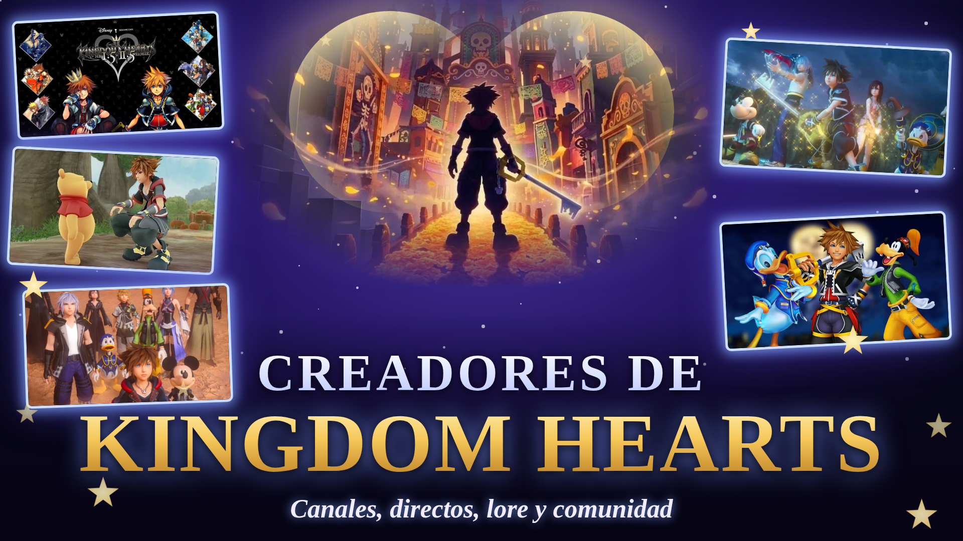 Creadores de Kingdom Hearts en español que merece la pena seguir